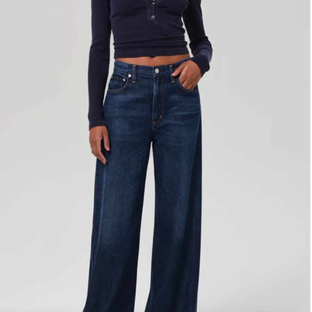 Citizens of Humanity High Waist Zip Flare Jeans